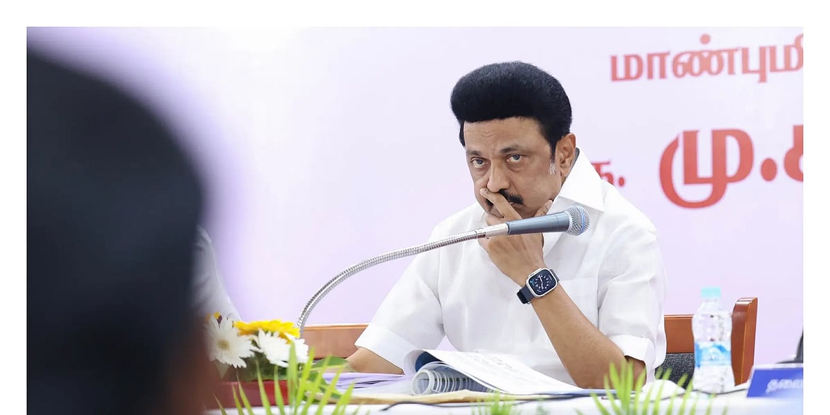 Tamil Nadu chief minister M.K. stalin