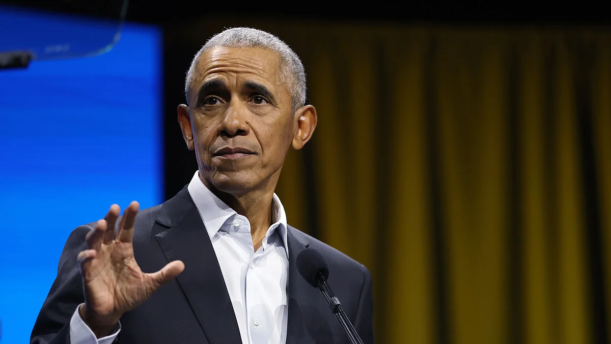 Former US President Barack Obama  