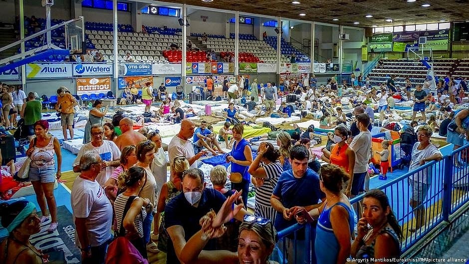 Rhodes fire triggers the biggest evacuation in Greek history