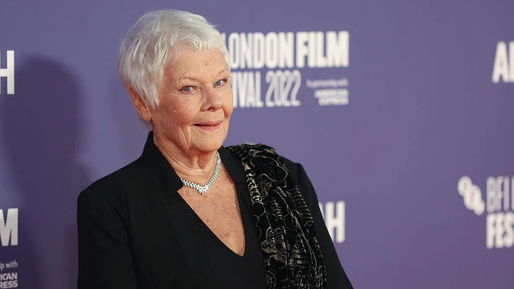 British actress Judi Dench in London film festival, 2022 (photo: Getty Images)