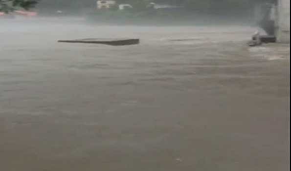 A swollen rive Sutlej (Image for representational purpose only