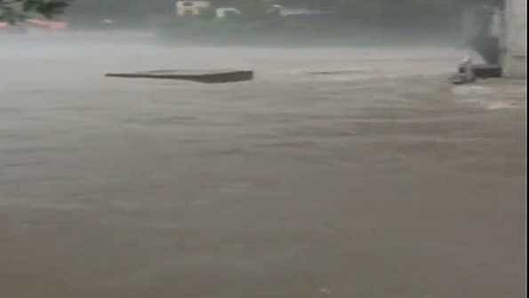 A swollen rive Sutlej (Image for representational purpose only