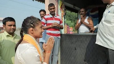 BJP leader and former wrestler Babita Phogat (Photo: IANS)