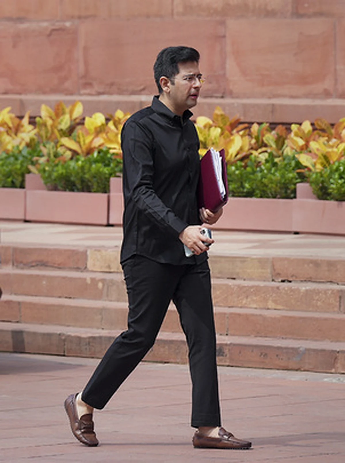 Opposition MPs dress in black (Photo Courtesy: PTI)