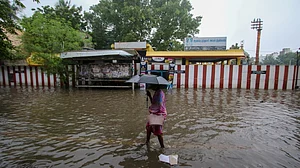 Waterlogging in low-lying areas of Mumbai after incessant rains, slow road traffic in some areas