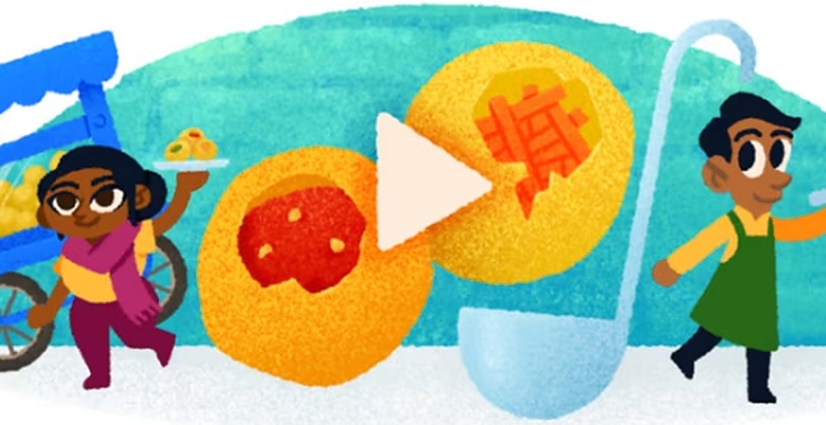 Google celebrates pani puri on anniversary of 51 flavours' world record