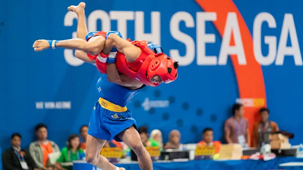 Representative Image; A game of Wushu (photo courtesy: Olympics.com)