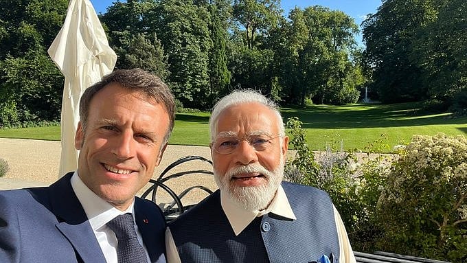 Who says Modi was the only Indian PM to attend France's Bastille Day parade?