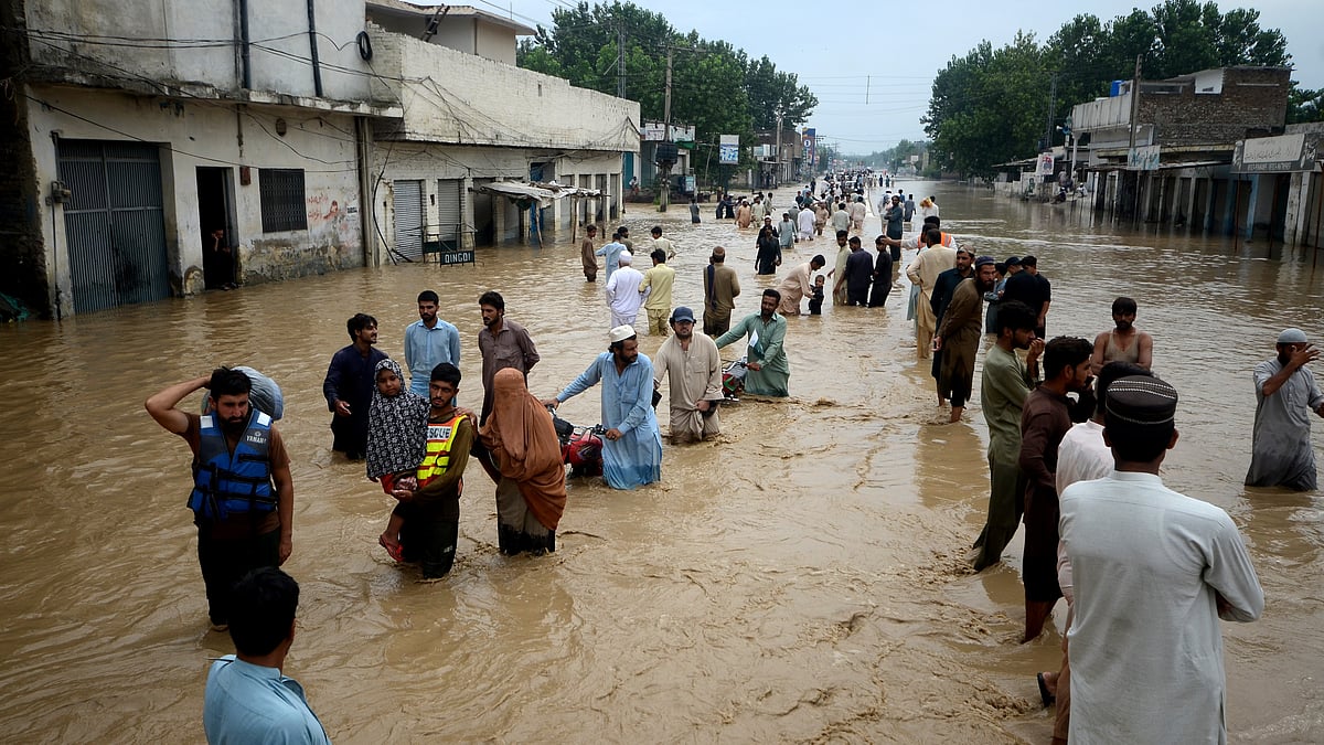 Jammu: Farmlands inundated, 105 people rescued in Akhnoor as heavy rain causes flash floods in Chenab