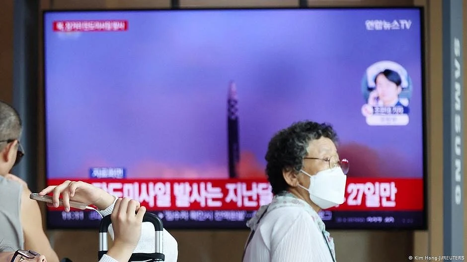 North Korea launches long-range missile amid NATO summit (photo: DW)