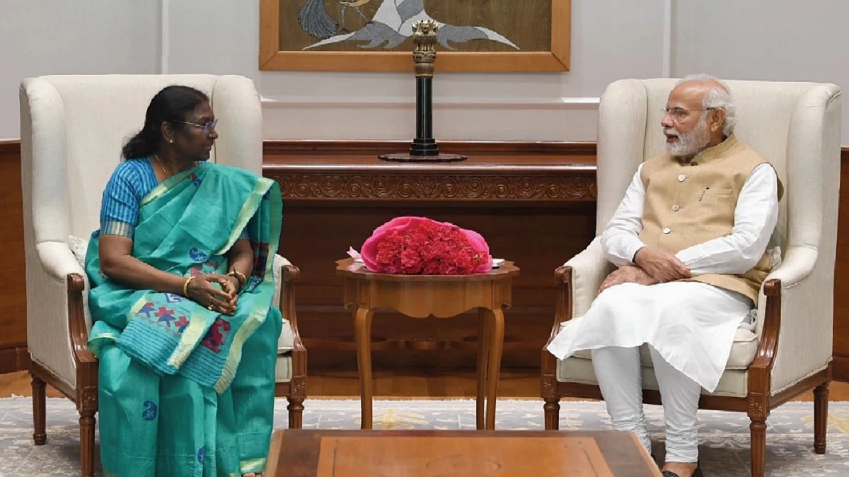 President of India Droupadi Murmu and PM Narendra Modi (NH File Photo)
