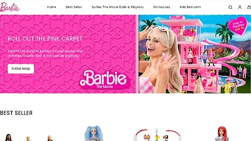 Barbie soft toys website (photo: IANS)