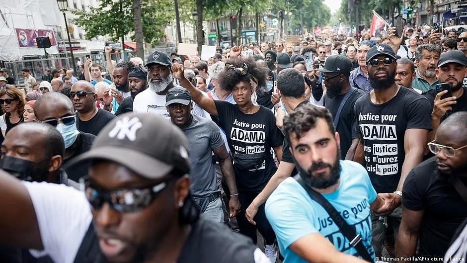 Fresh protests in France against police violence (photo: DW)