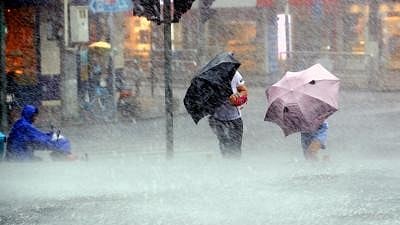 Representative image of rainfall (photo: IANS)