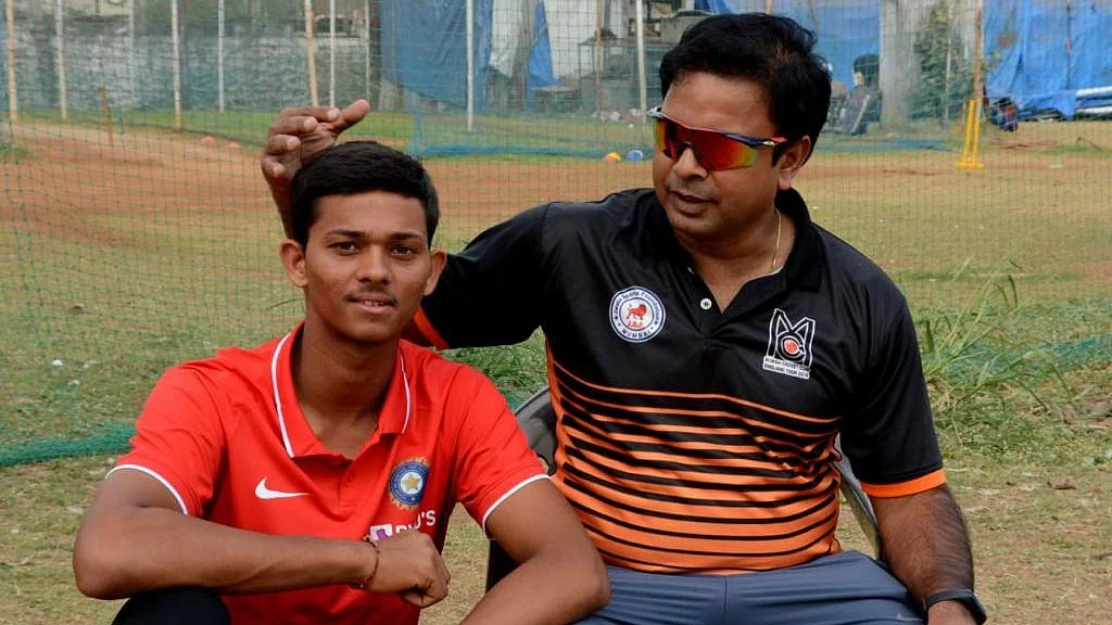 Yashasvi Jaiswal and coach Jwala Singh (photo: Jwala Singh)