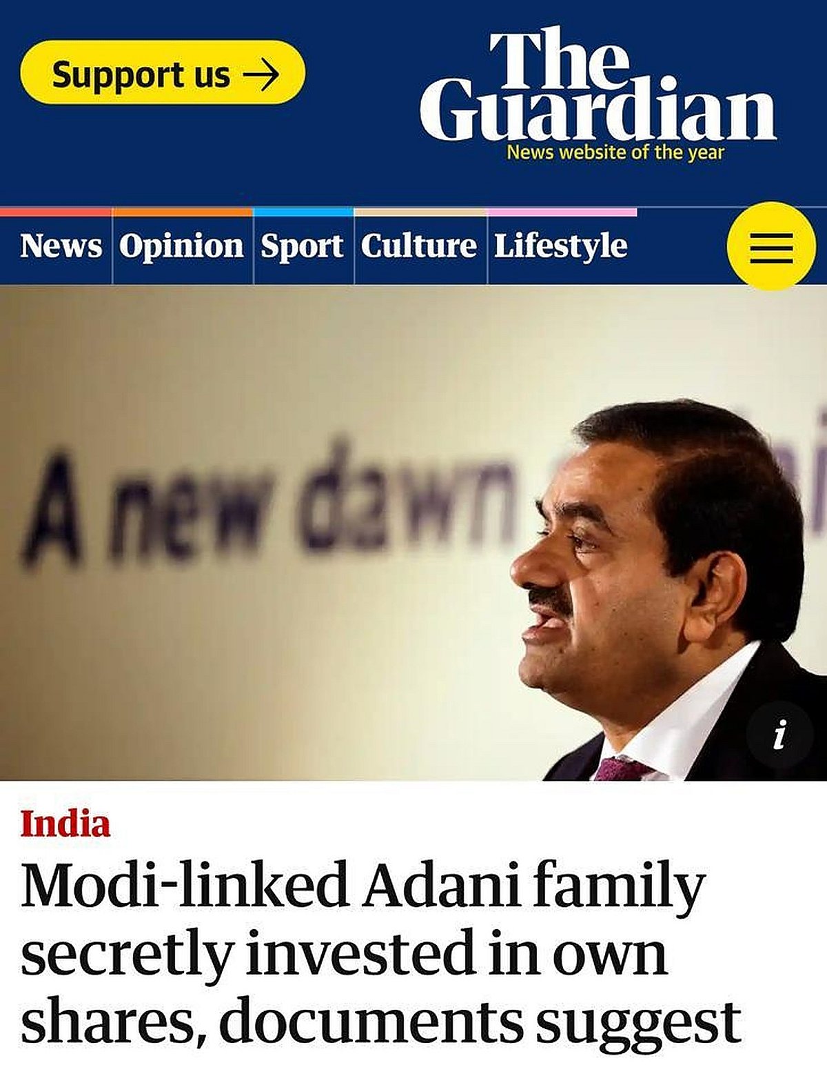 Photo: Screenshot/ The Guardian