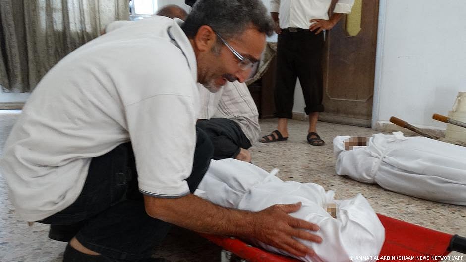 In 2013, at around 2:30 am, Syria's deadliest chemical attack struck Ghouta (Photo: DW)