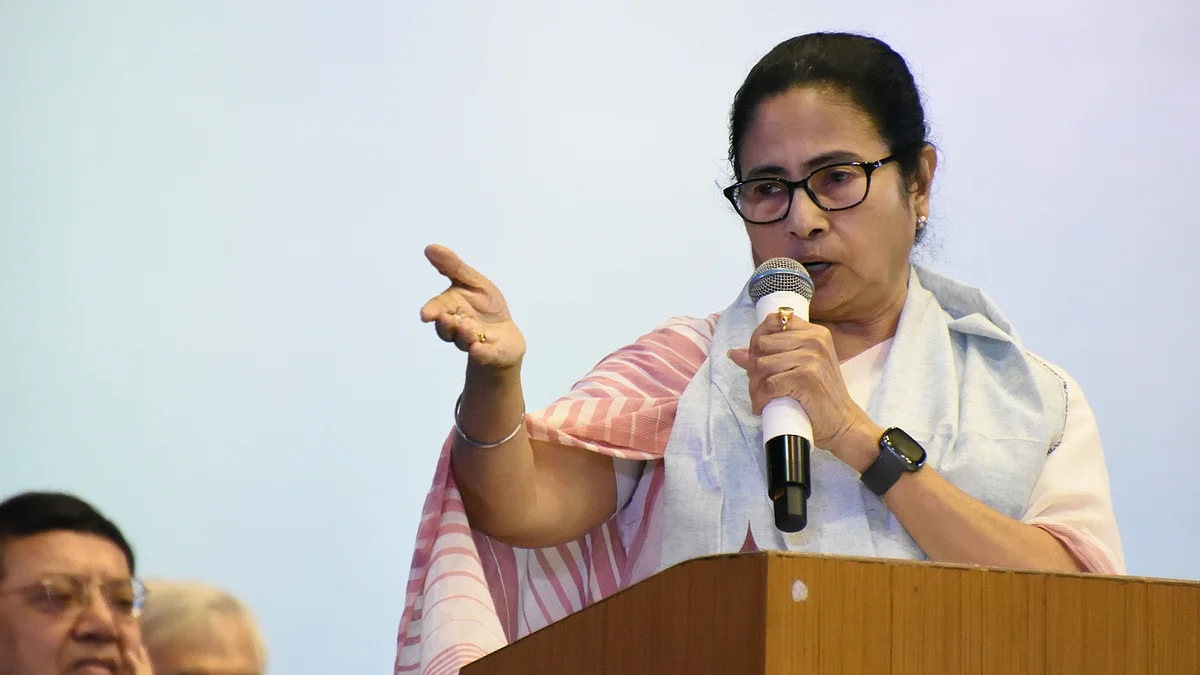 Trinamool Congress supremo and West Bengal chief minister Mamata Banerjee (photo:  Biswarup Ganguly/Pacific Press/LightRocket via Getty Images)