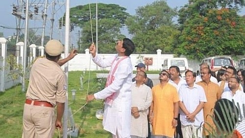 FIR lodged against Assam BJP chief for unfurling national flag upside down