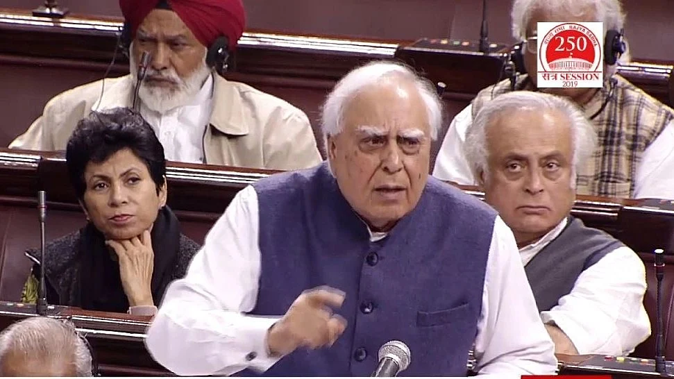 Senior Congress leader Kapil Sibal (Photo: RSTV)