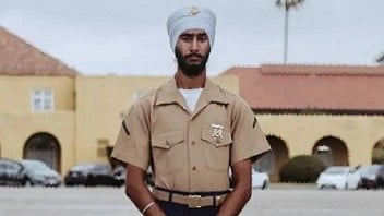 In a historic win, Sikh graduates US Marine boot camp with articles of faith