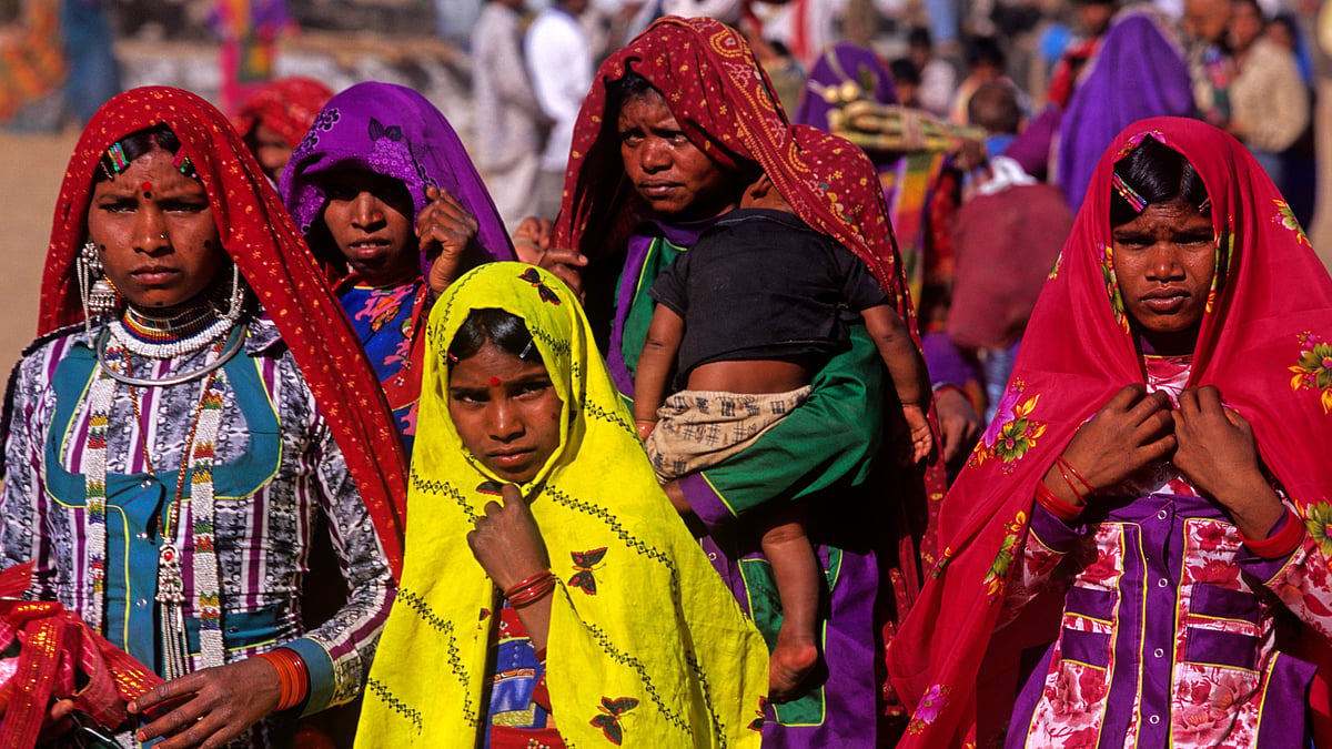 Indian tribal women from the Gharasia tribe (Photo: Getty Images)