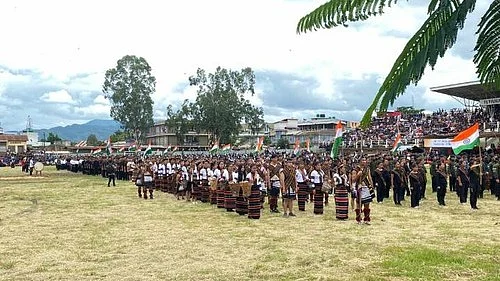 Tribal communities celebrate Independence Day (Photo: IANS)