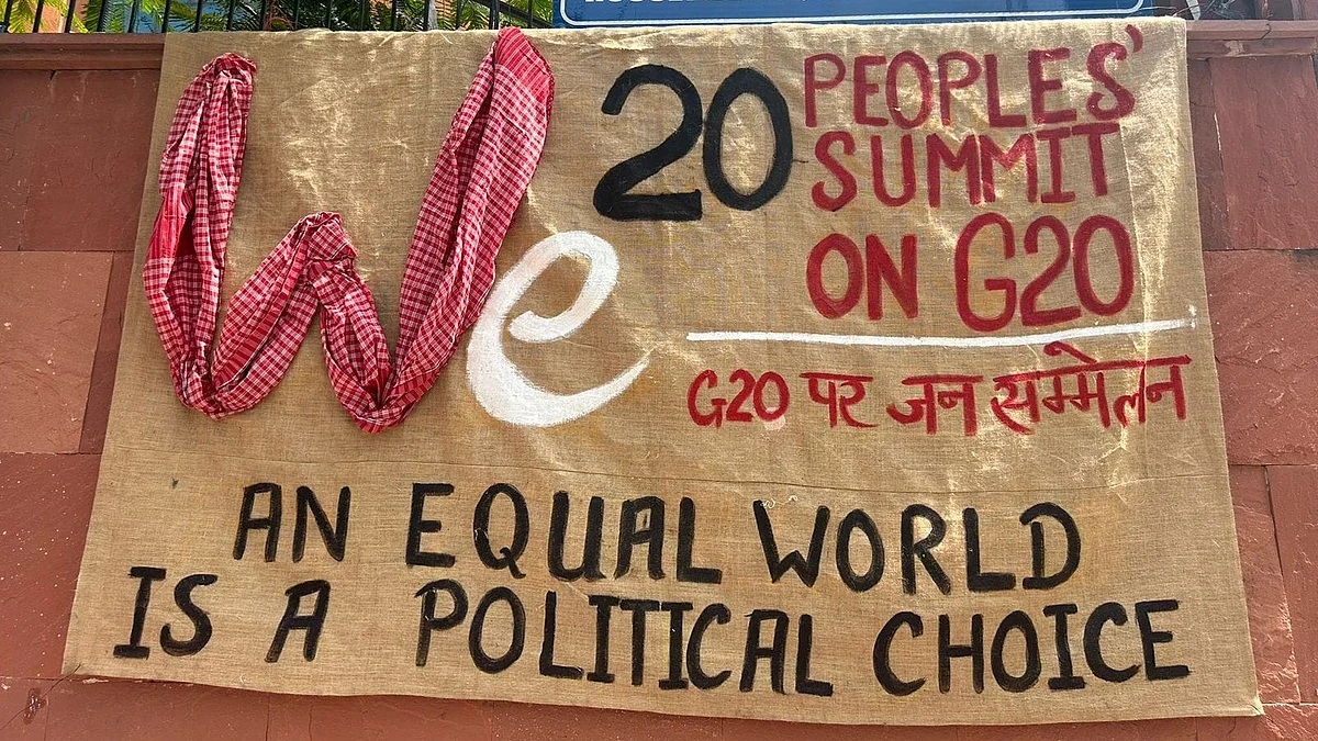 We20 placard (photo courtesy Working Group on International Finance Institutions)