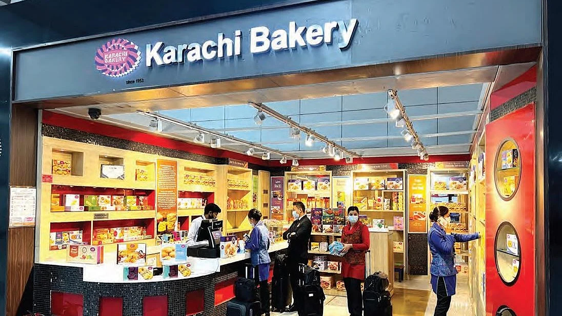 A plush Karachi Bakery outlet at the Indira Gandhi International Airport, New Delhi (Photo: Getty Images)