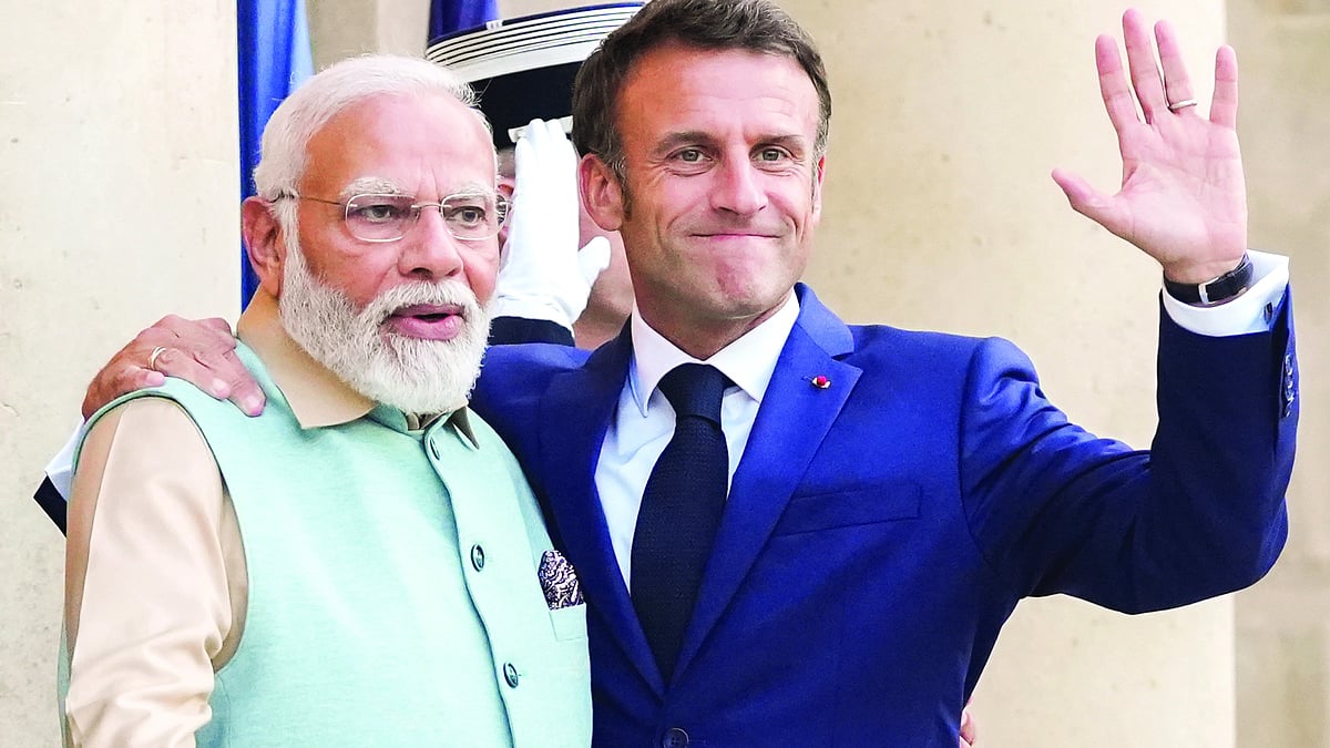 India's welcome abroad that of a client who comes calling