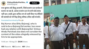 VHP, Bajrang Dal deny Bajrangi link, but old photo says otherwise