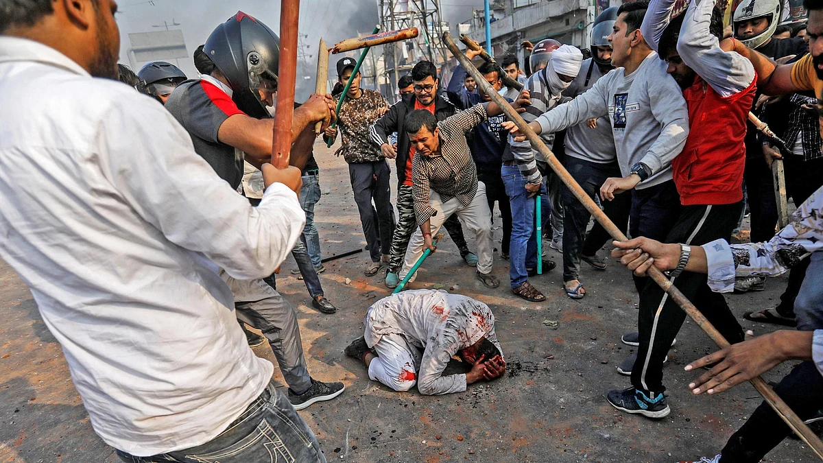 Representative image of
2020 Delhi violence (Photo: National Herald archives)