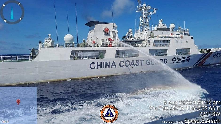 China and the Philippines have traded accusations of escalating tensions in the South China Sea. (photo: DW)
