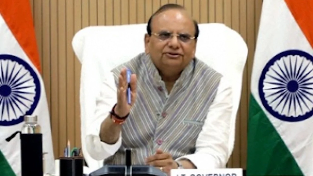 Delhi Lieutenant Governor VK Saxena (Photo: IANS)