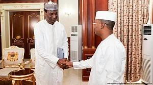 Niger: Junta-installed PM Zeine visits Chad, 'open' to talks