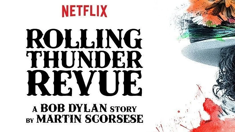Official Poster Rolling Thunder Revue: A Bob Dylan