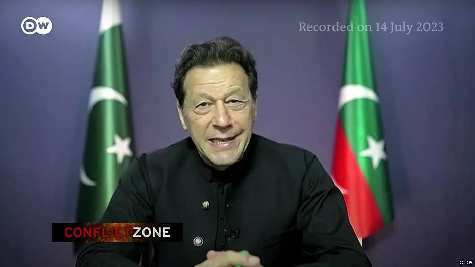 Former Pakistani PM Khan sentenced to 3 years for corruption (photo: DW)