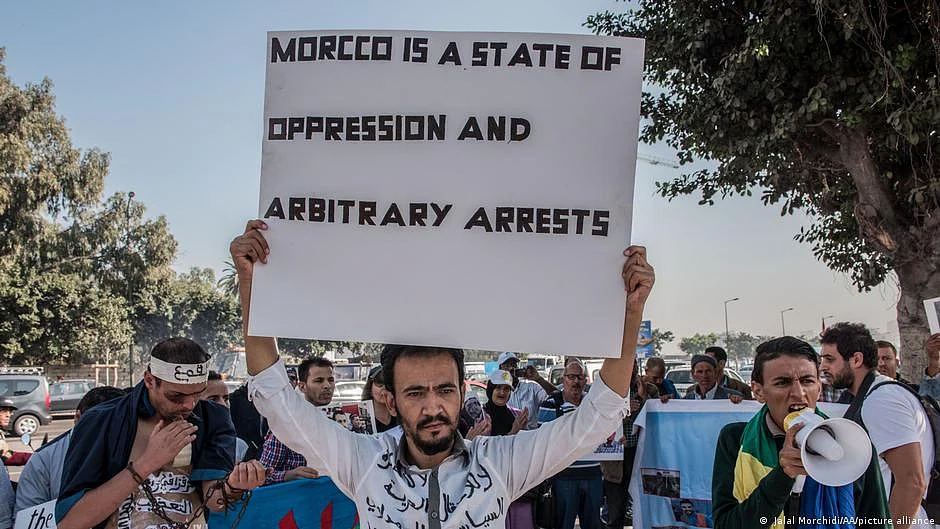 Moroccan anti-state activists say that they have been stalked throughout Europe (Photo: DW)