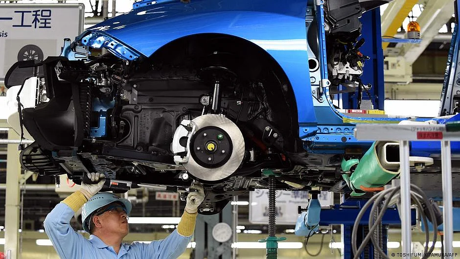 Toyota halts operations at all of its Japan factories (photo: DW)