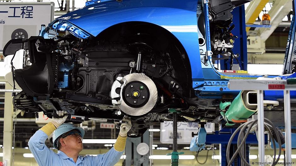Toyota halts operations at all of its Japan factories (photo: DW)