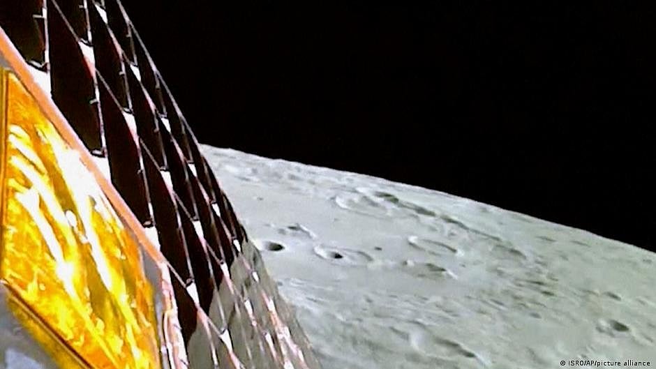 India's Pragyan rover is exploring the surface of the moon's south pole as part of the Chandrayaan-3 mission (photo: ISRO)