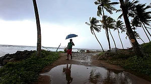 Representative image of southwest monsoon in Kerala (photo: IANS)