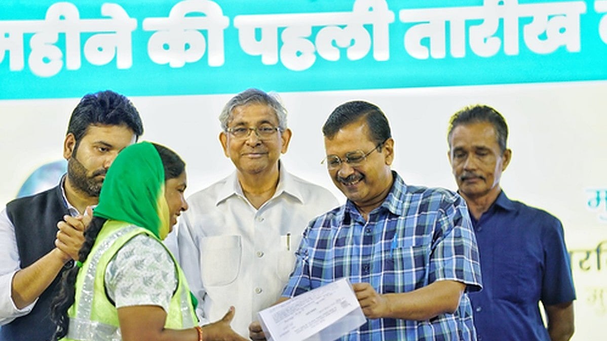 After 13 years, MCD employees receiving salaries on 1st day of month: Kejriwal
