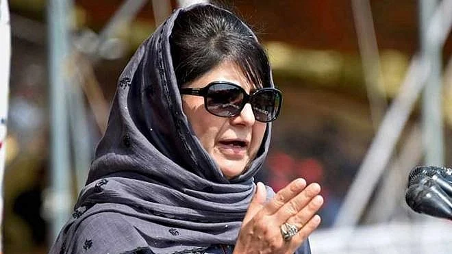 PDP chief and former Jammu & Kashmir chief minister Mehbooba Mufti (photo: IANS)