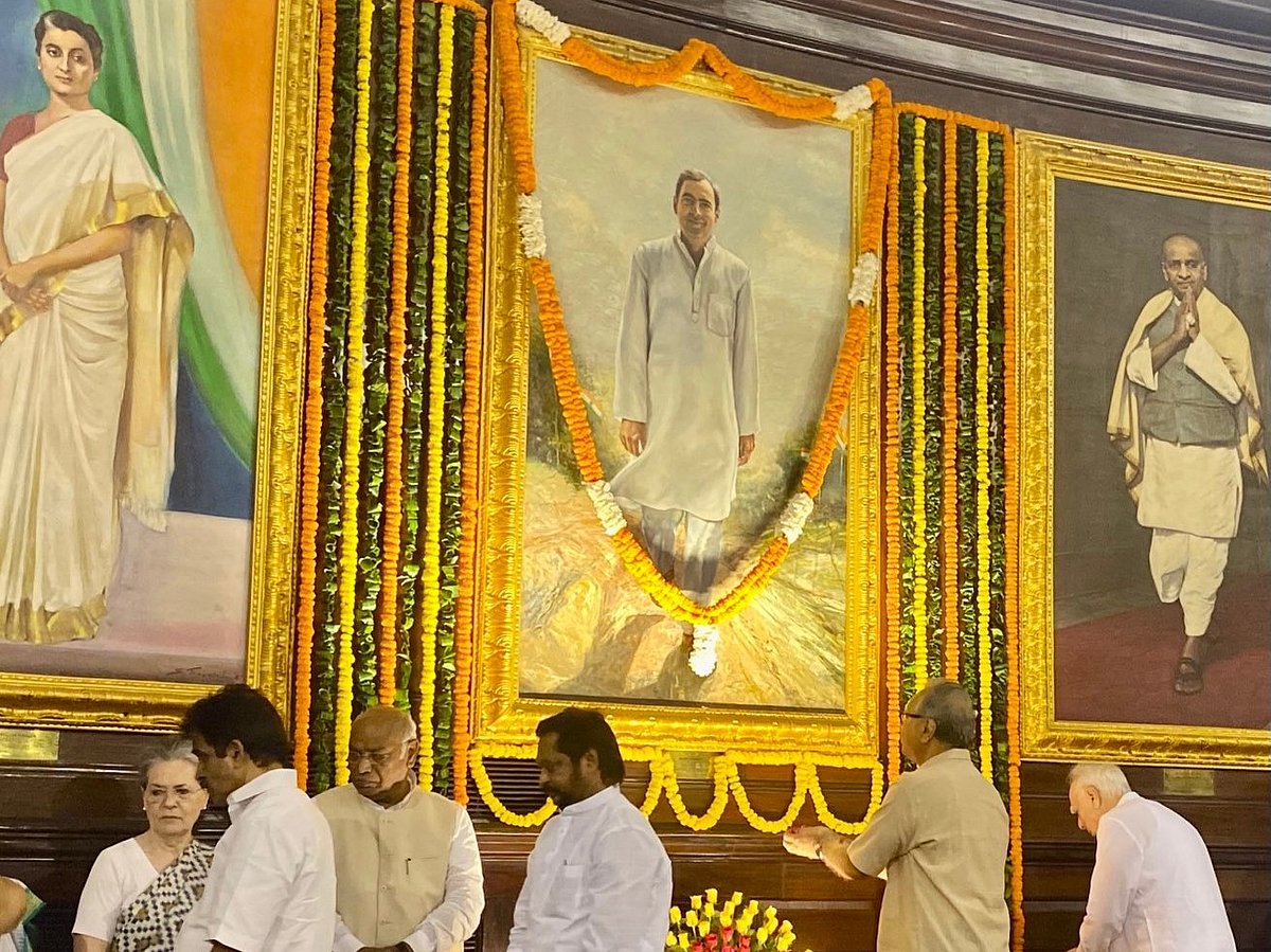 Rajiv Gandhi would have been 79 years old today