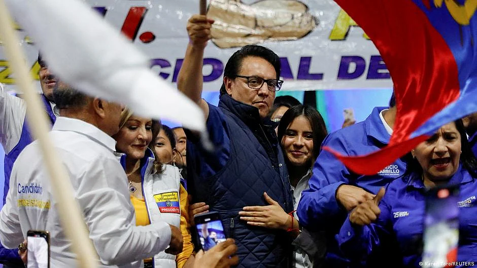 Fernando Villavicencio is a former journalist with a long history of criticizing corruption under previous governments (photo: Karen Toro/REUTERS)
