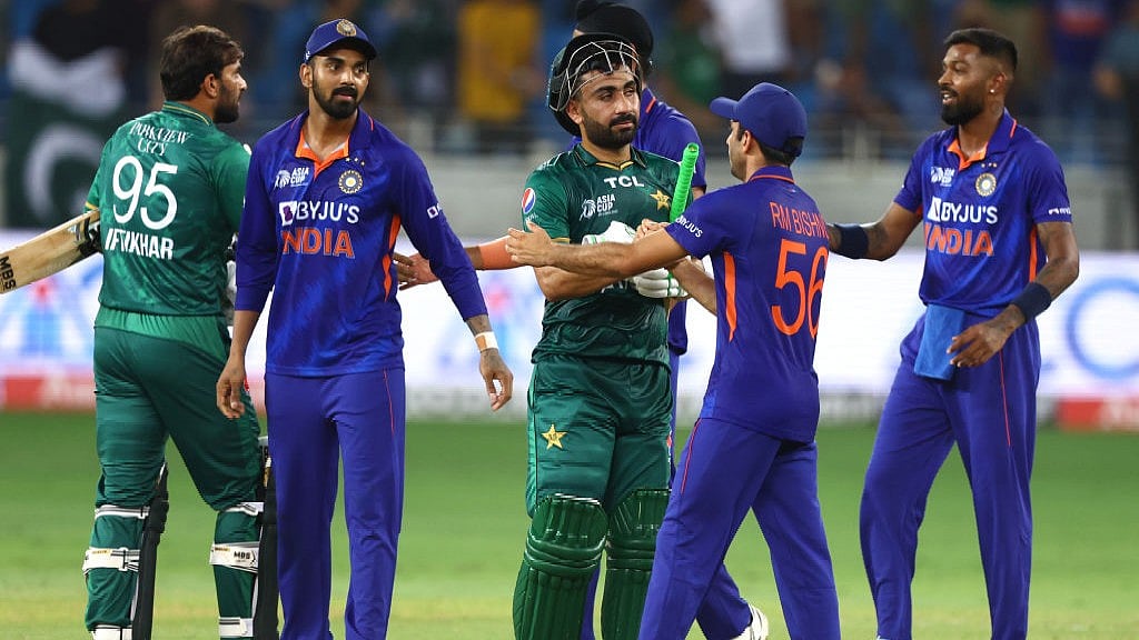 Asia Cup match between India and Pakistan on 4 September 2022 in Dubai, United Arab Emirates (photo: Francois Nel/Getty Images)