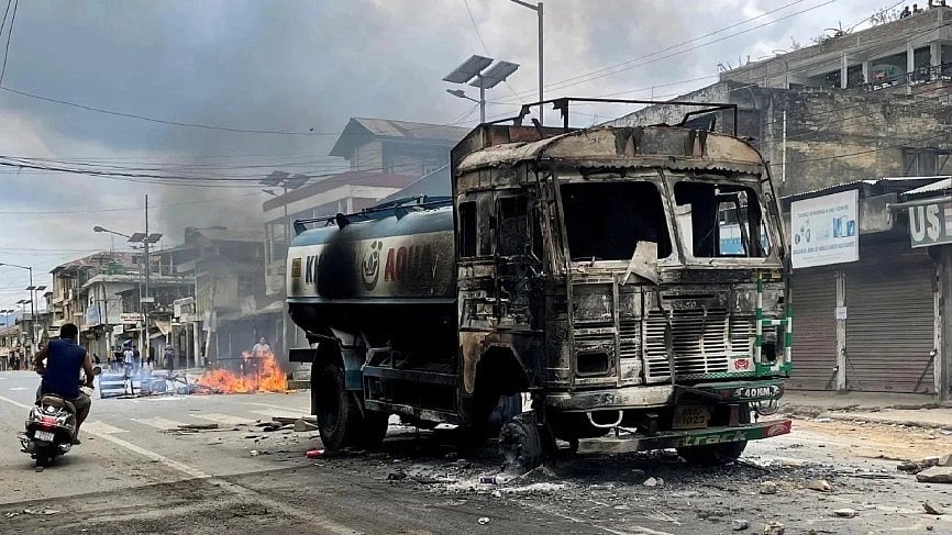 Curfew relaxation cancelled in Manipur's Moreh town