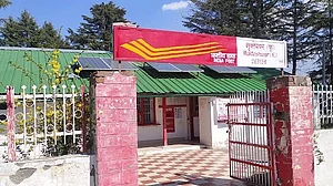 A post office, relatively low-tech, is still an important part of life for pensioners and the elderly
