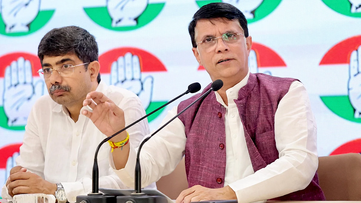 Chairman of the Media and Publicity Department of Congress, Pawan Khera (photo: @INCIndia/ X)
